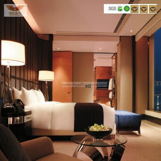 Мебель спальни пятизвездочного отеля самомоднейшая роскошная (HY-014)