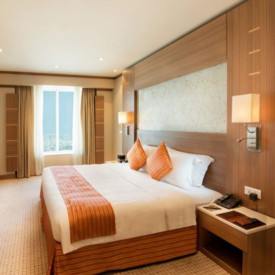 Мебель гостиницы Hilton твердой древесины высокого класса Best Western изготовленная на заказ