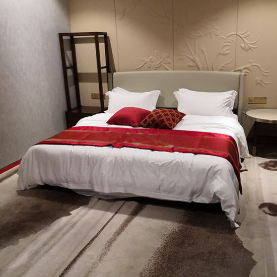 Мебель спальни гостиницы нового стиля роскошная современная современная элегантная