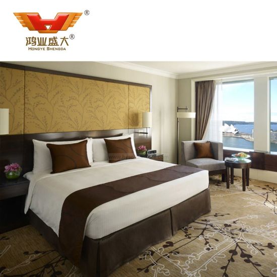 5-звездочный отель Китай Мебель для спальни из массива дерева
