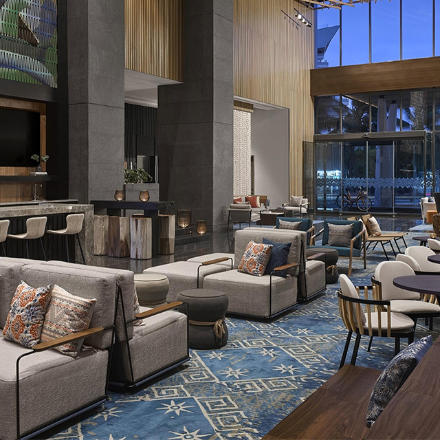 HBA Interior Design Hotel Общественная мебель