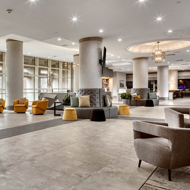 5 звезд гостеприимства Hilton Hotel Lobby мебель