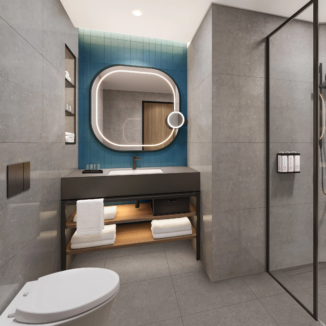 Отель Wash Basin раковина тщеславие мебель для ванной комнаты