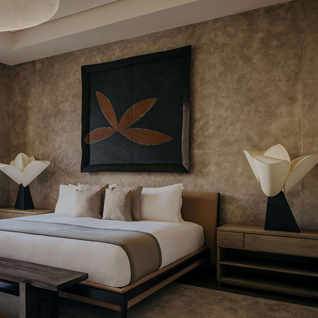 Новейший дизайн Aman Hotel Nightsand Martide Table