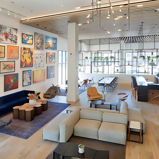 HBA Interior Design Hotel Общественная мебель