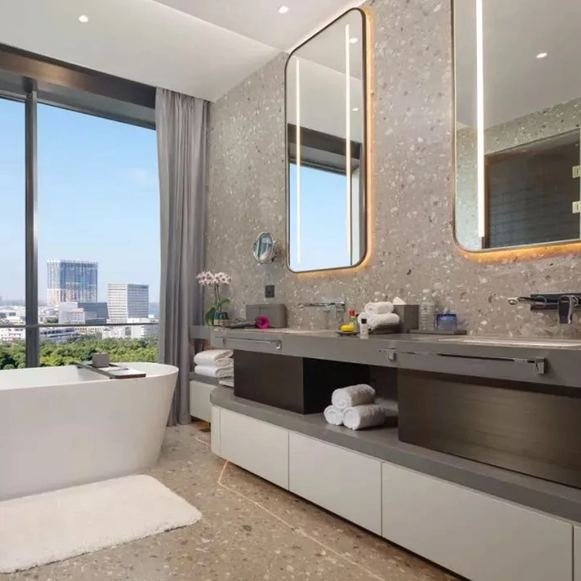 Отель Wash Basin раковина тщеславие мебель для ванной комнаты