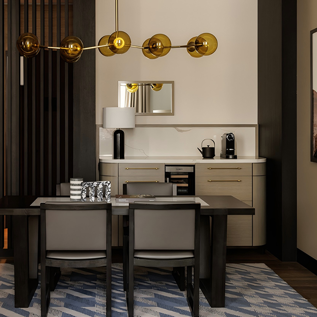 Роскошная спальня Mini-Bar для Capella Hotels & Resorts