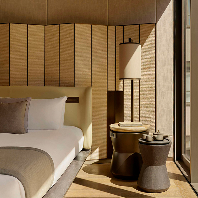 Новейший дизайн Aman Hotel Nightsand Martide Table