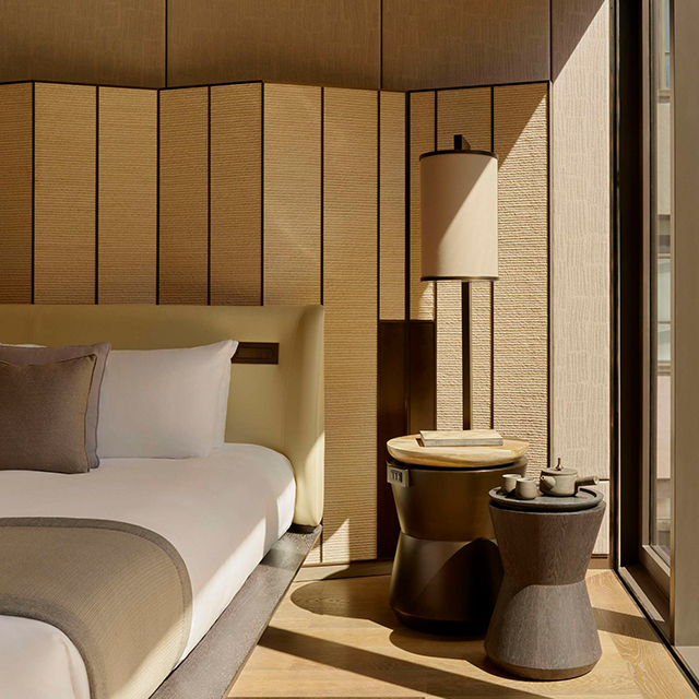 Новейший дизайн Aman Hotel Nightsand Martide Table