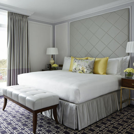 Guese House Деревянная двуспальная кровать Апарт-отель Мебель для спальни Пакеты