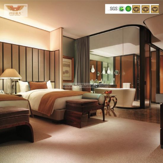 Мебель спальни гостиницы комплектов спальни китайского поставщика самомоднейшая (HY-016)