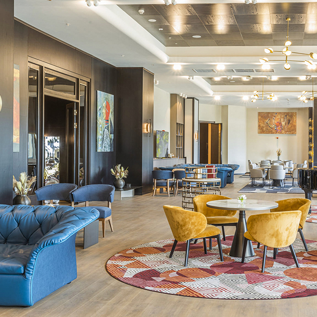 5 звезд гостеприимства Hilton Hotel Lobby мебель