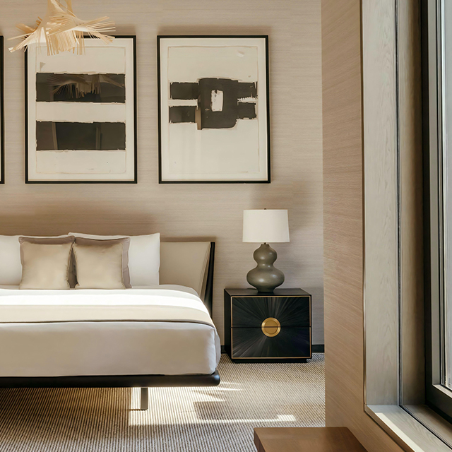 Новейший дизайн Aman Hotel Nightsand Martide Table